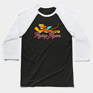 AVG Flying Tigers - Tiger Logo Baseball T-Shirt